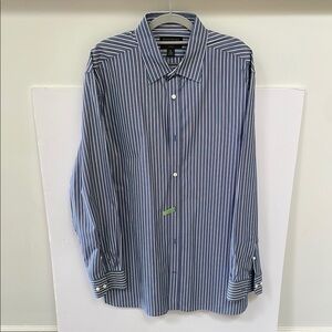Banana Republic Men's Blue Striped Shirt